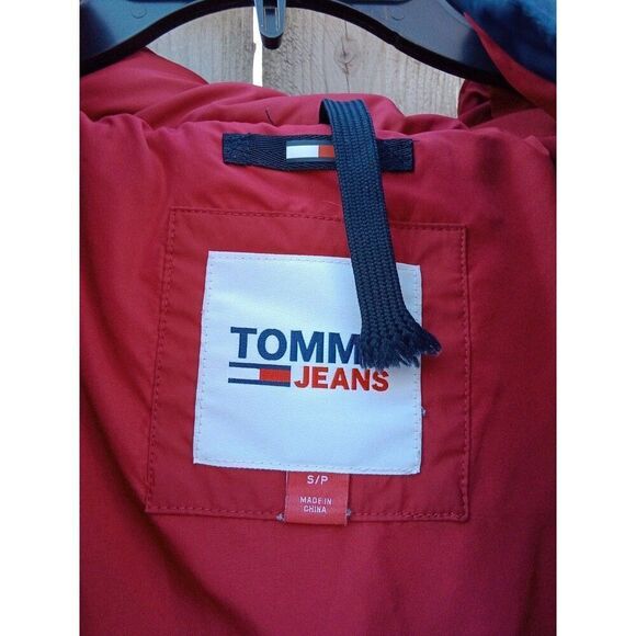 Tommy Hilfiger Puffer Jacket Coat Hooded Women's Size S/P Zipper - Picture 7 of 11